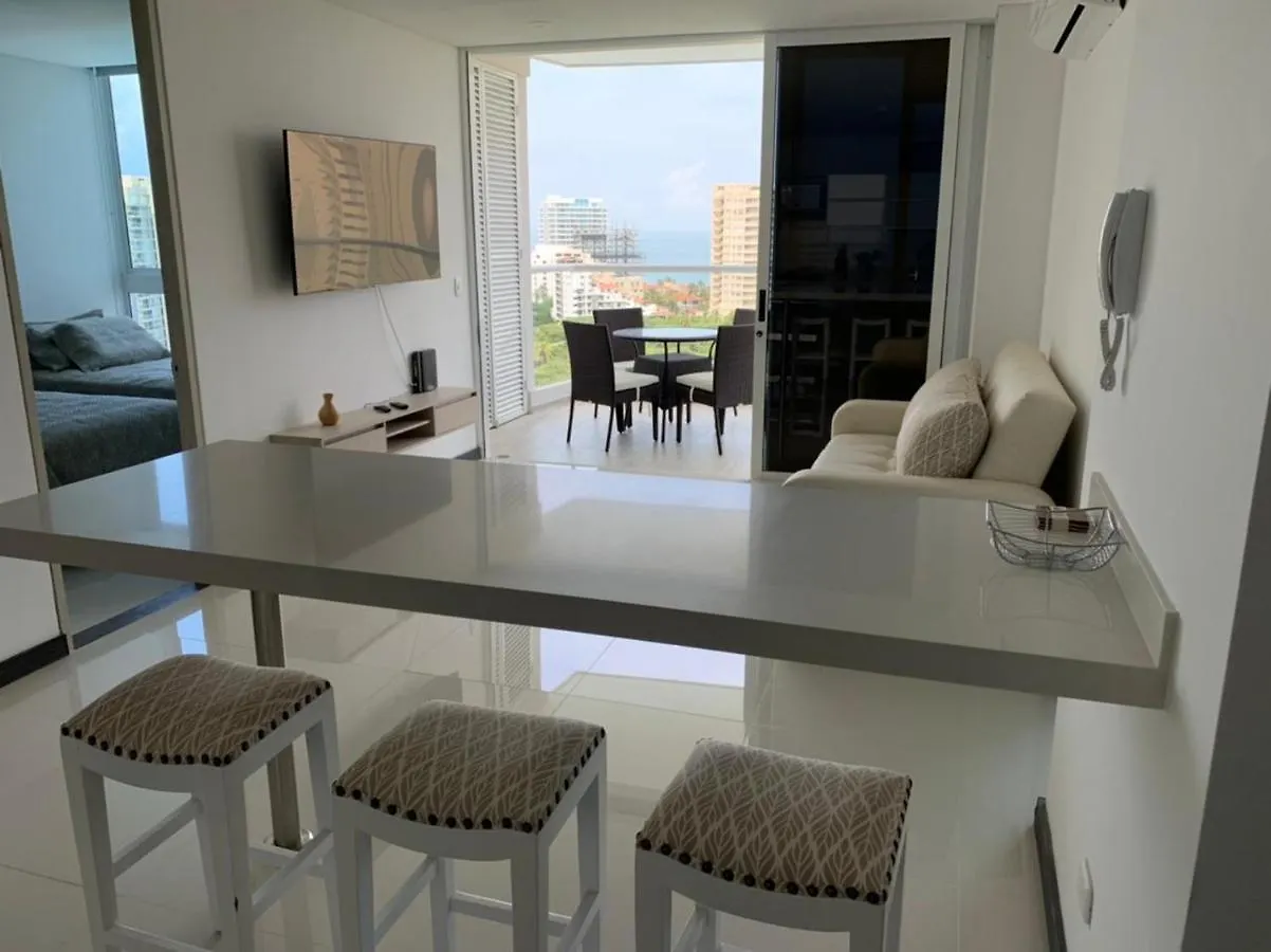 公寓 Descanso Magico En Santa Marta, Playa Bello Horizonte 哥伦比亚