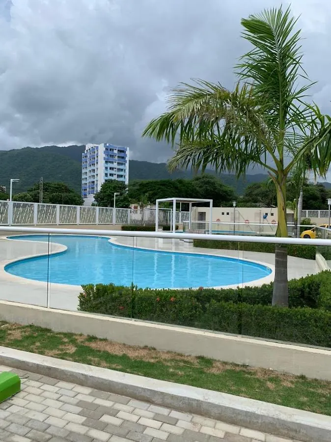 Descanso Magico En Santa Marta, Playa Bello Horizonte 哥伦比亚